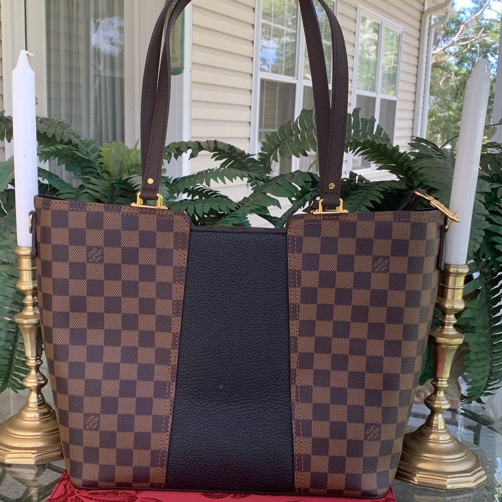 ❤️❤️BRAND NEW/TRADE LV JERSEY DAMIER EBENE NOIR - Picture 2 of 8